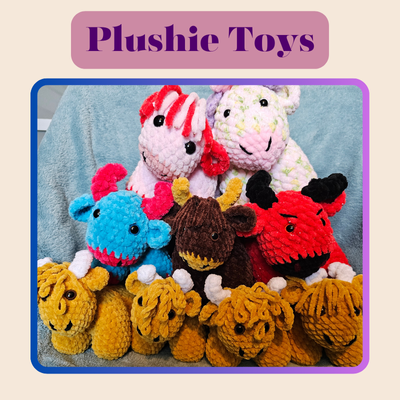 crochet plushies